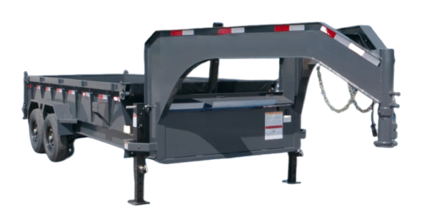 Gooseneck Dump Trailer Sale | 20K-40K Payload | Hydraulic Lift | Tow with 1-Ton Trucks