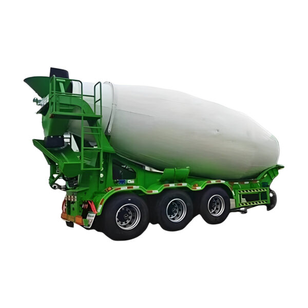 3-Axle Enclosed 40 Cubic Capacity Concrete Mixer Trailer - Image 5