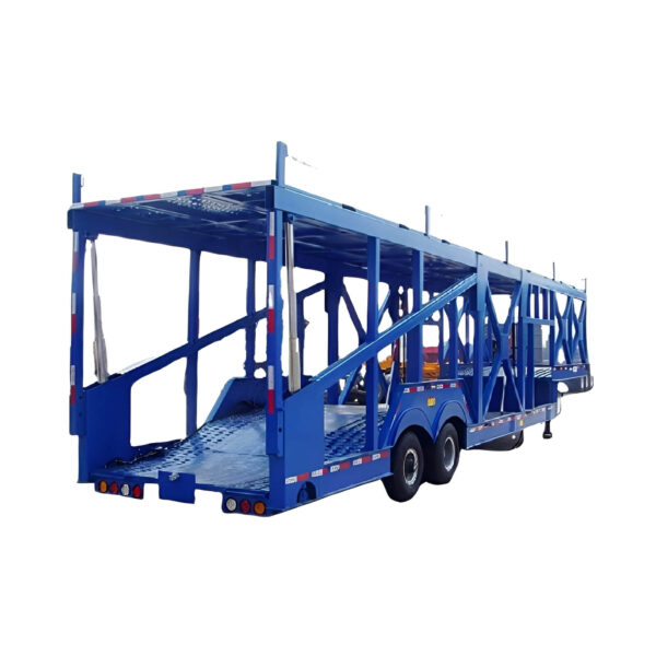 2 or 3 Axle Hydraulic Car Hauler Trailer for Sale - Image 4