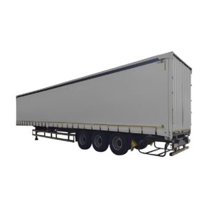 3 axle curtain side trailer