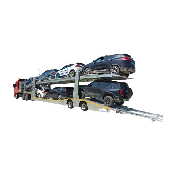 Hot Sale 6-8 Car Hauler Trailer With Double Deck - Image 2