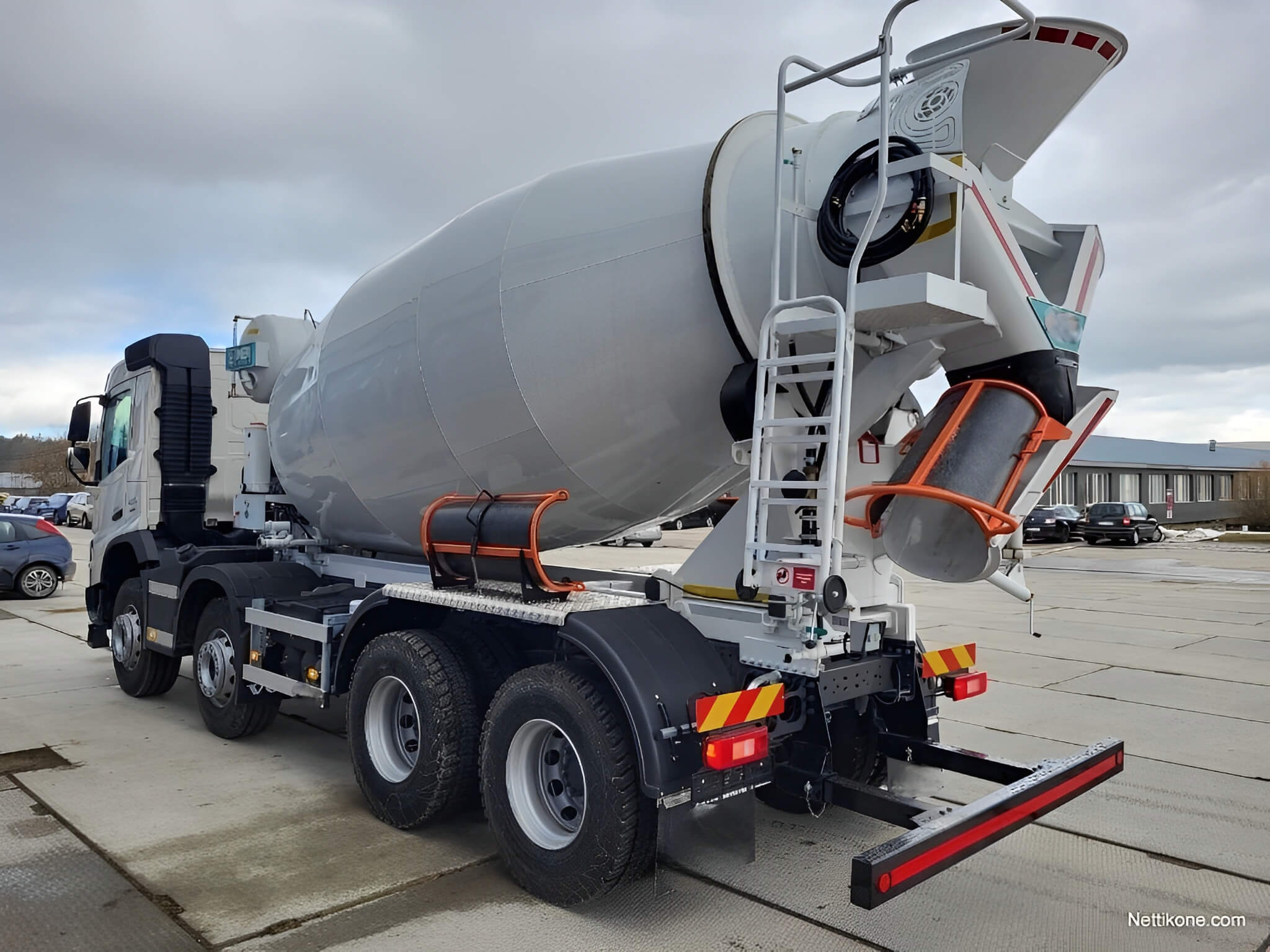 concrete mixer trailer