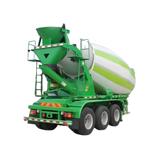 Custom High Quality 3 Axle 18cbm Concrete Mixer Trailer - Image 3