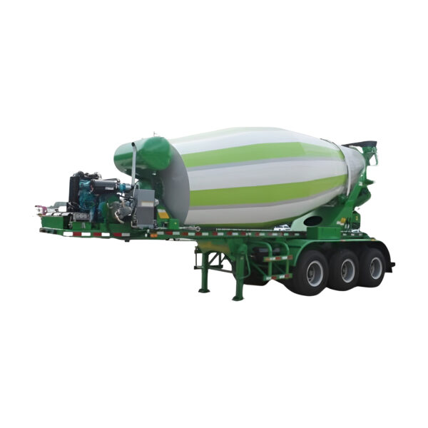 Custom High Quality 3 Axle 18cbm Concrete Mixer Trailer - Image 4