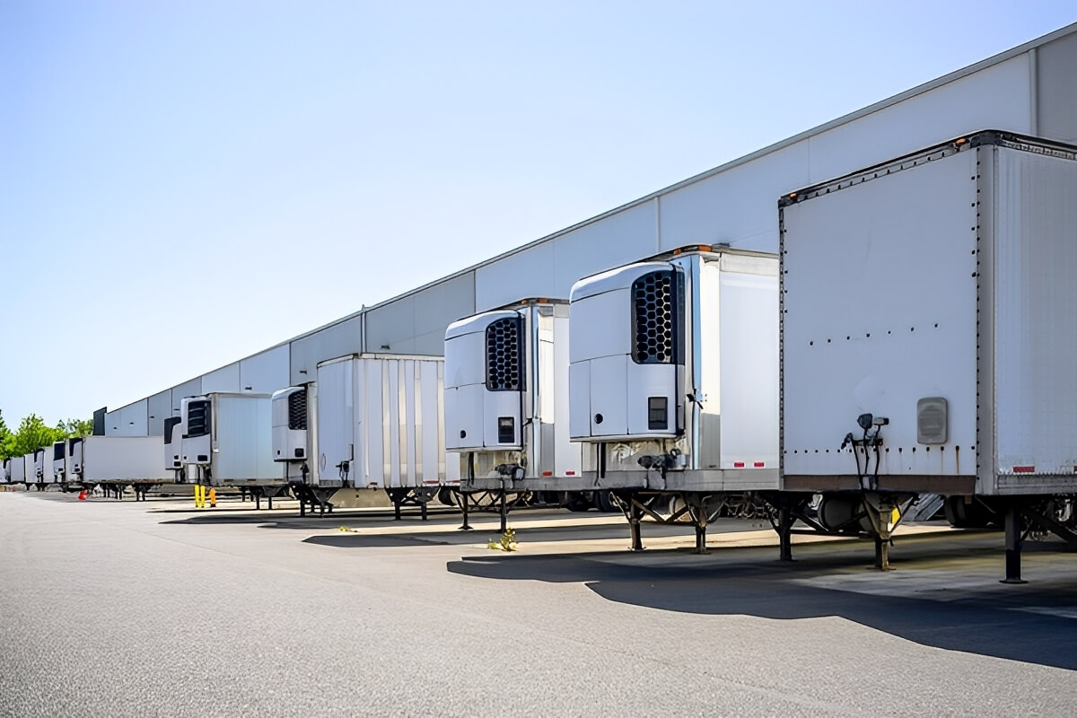 custom refrigerated trailer