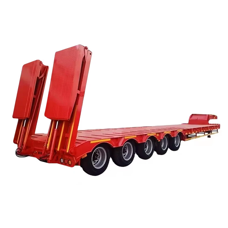Lowboy-Semi-Trailer