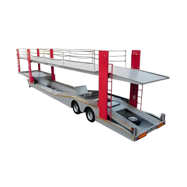 screw lift car hauler trailer