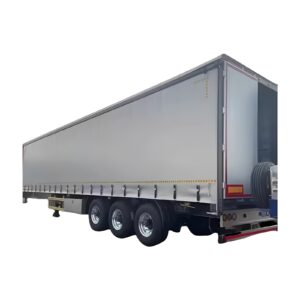 steel curtain side semi trailer