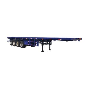 4 axle 80t container trailer