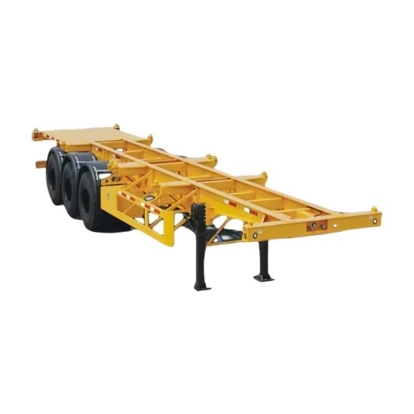 Custom 3 Axle 40ft Gooseneck Container Trailer - Image 2