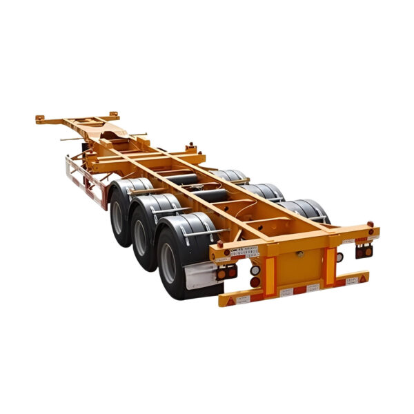 2/3 Axle 40ft Shipping Container Trailer For Sale - Image 3