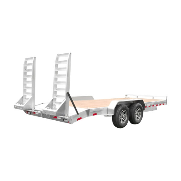 Custom Lightweight Hot-Dip Galvanized Aluminum Equipment Trailer - Image 2