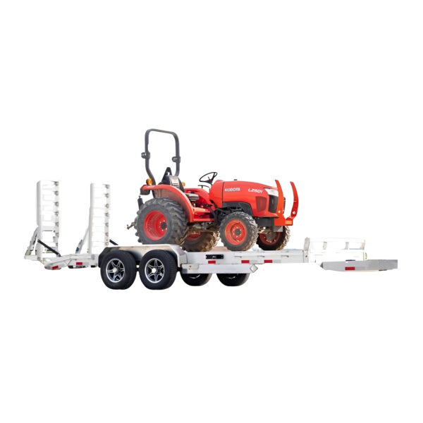 Custom Lightweight Hot-Dip Galvanized Aluminum Equipment Trailer - Image 4