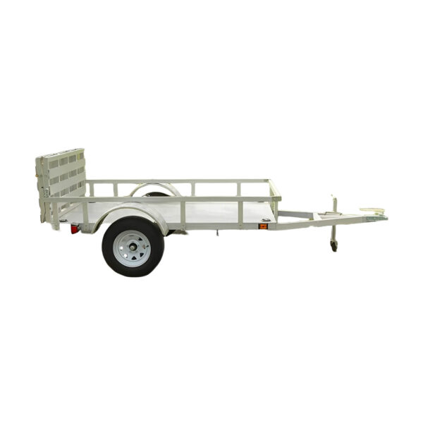 5X10 Single Axle Aluminum Utility Trailer for Sale - Image 3