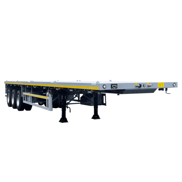 3 Axle 30-60T Container Semi Trailer for Heavy Cargo Transport - Image 4