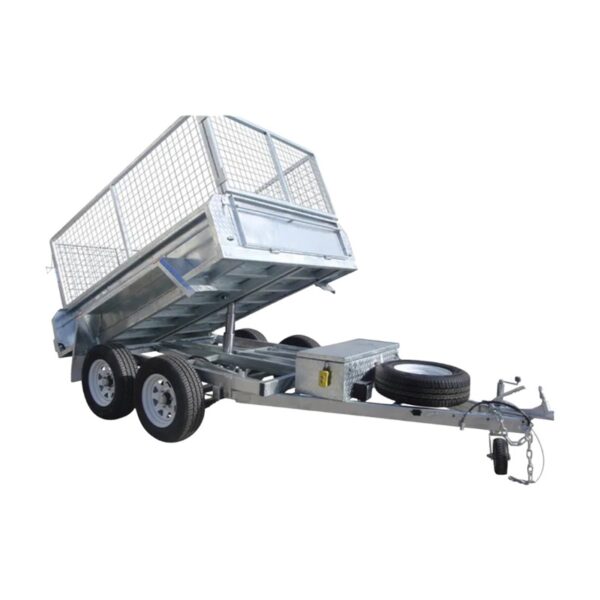 10x5 Tandem Axle Farm Trailer With Hydraulic Tipper - Image 4