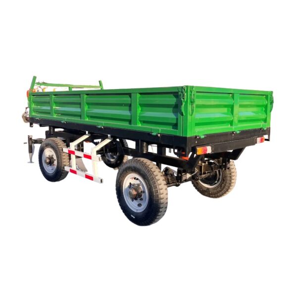 Heavy Haul Farm Utility Trailer With Hydraulic Dump for Efficient Agricultural Work - Image 2