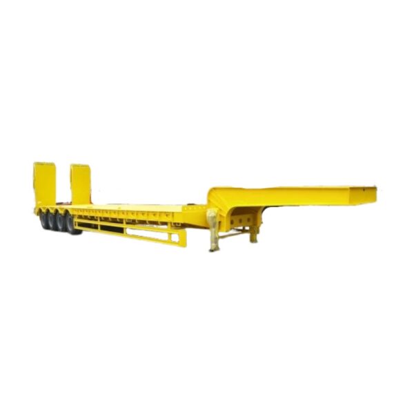Heavy Duty 35Ton Flatbed Equipment Trailer For Sale - Image 2