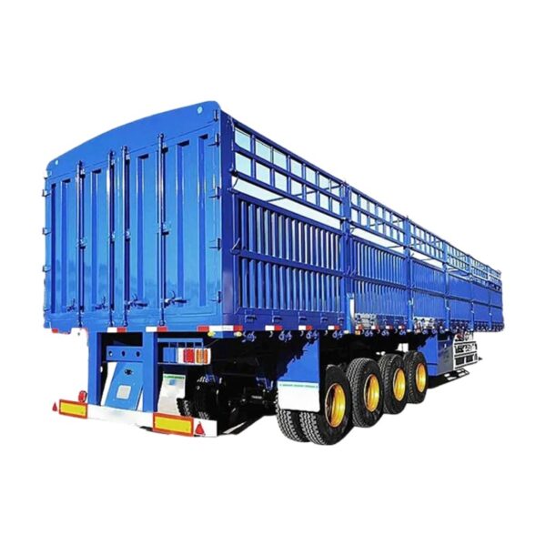 3/4 Axle High Fence Semi Trailer for Sale | Livestock & Cargo Transport - Image 2
