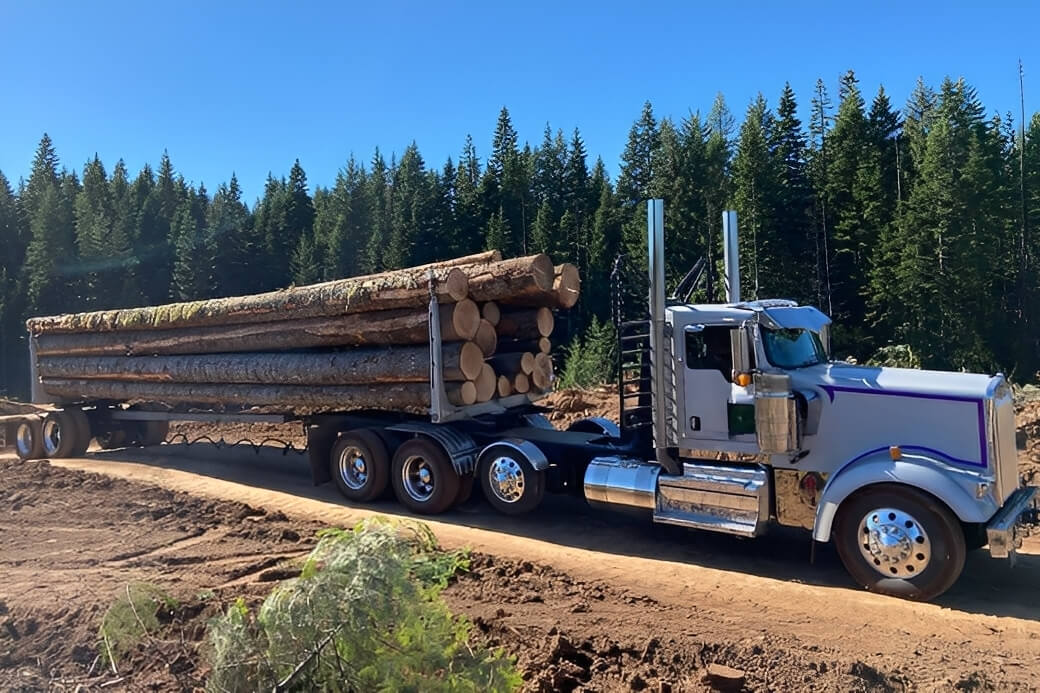 log-trailer-portable-sawmill-operation