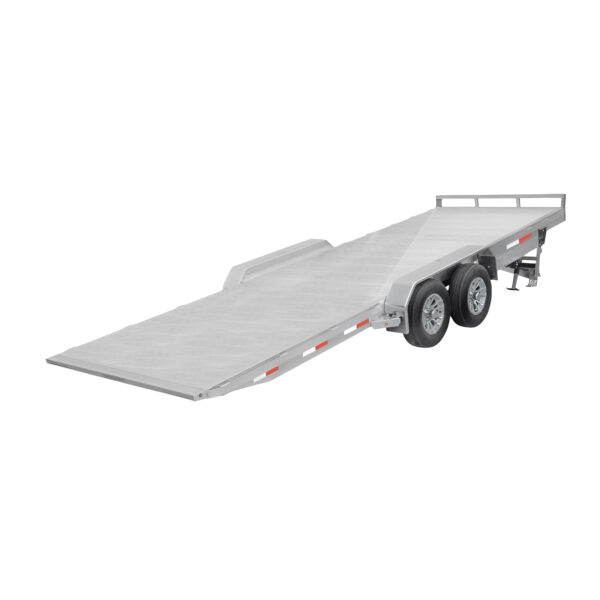 power tilt aluminum utility trailer