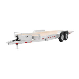 power tilt aluminum utility trailer