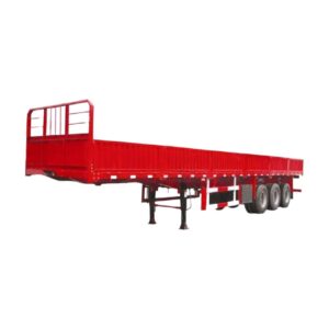 side dump semi trailer