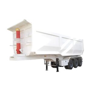 side dump semi trailer