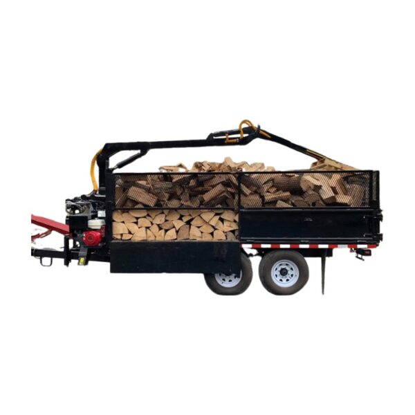 Forestry Small Log Trailer With Grapple For Sale - Image 3