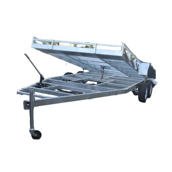 6.5 X 12 Aluminum Tilt Deck Trailer For Sale - Image 3