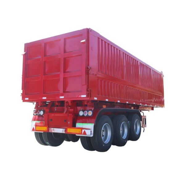 Professional 40FT 3 Axle Aluminum End Dump Trailer - Image 2
