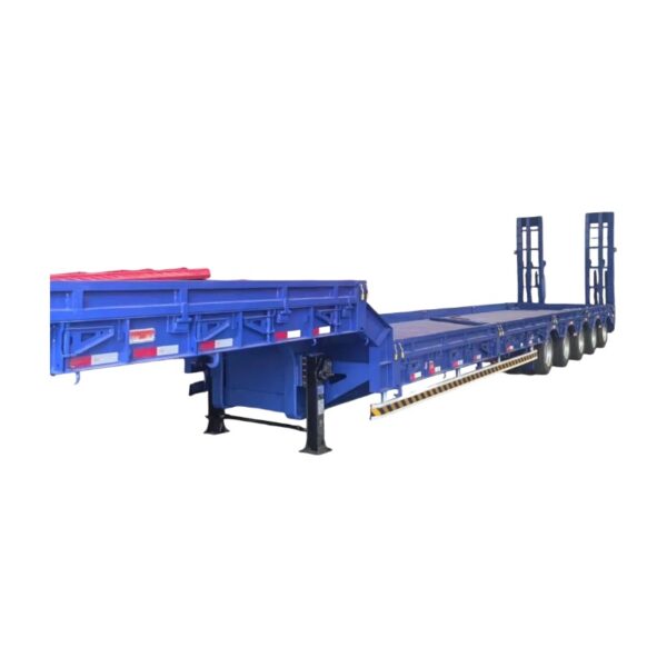 double drop semi trailer