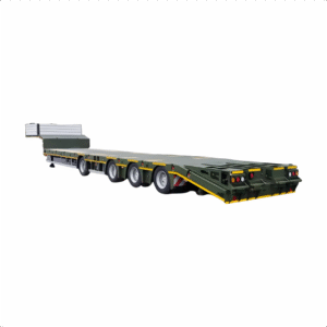 double drop semi trailer