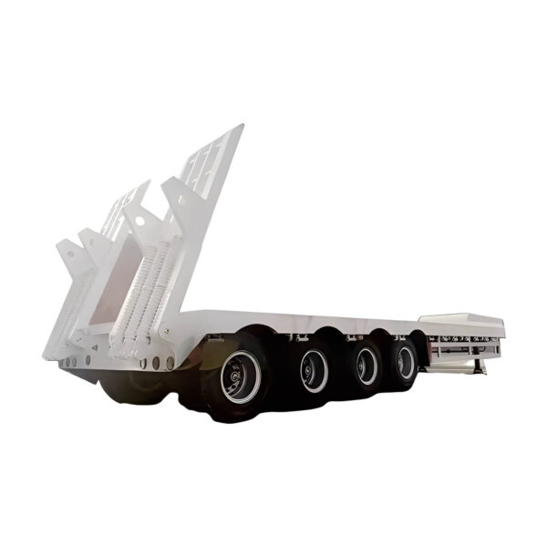 4 Axle 70 Ton Capacity Double Drop Semi Trailer for Wind Turbine Transport - Image 2