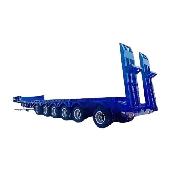 double drop semi trailer