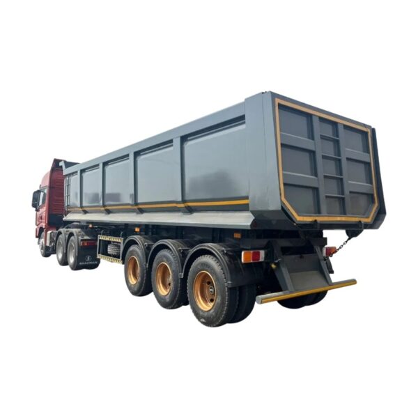 Premium 3/4 Axle U-Shaped End Dump Trailer | 60 Ton High Capacity - Image 2