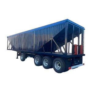 hopper bottom grain trailer