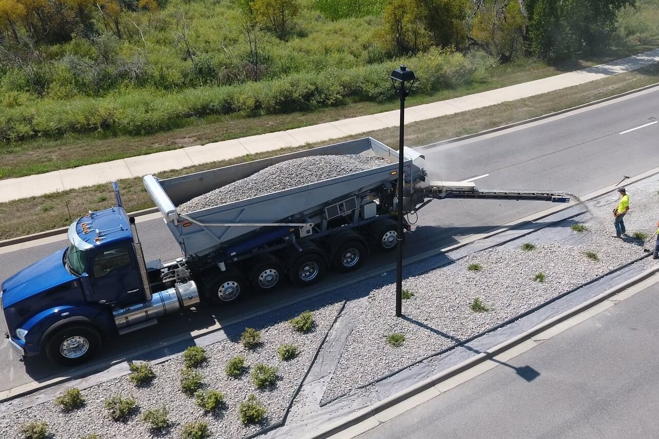 hopper bottom trailer application scenarios