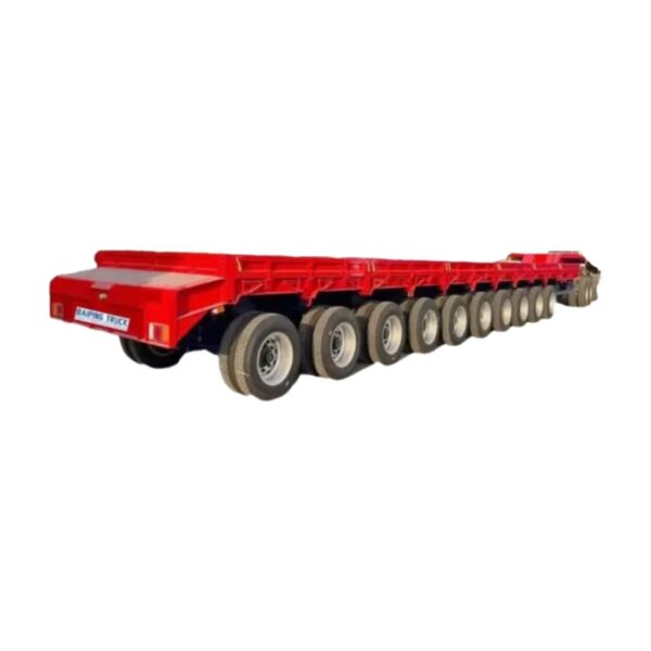 High Capacity 300 Ton Multi-Axle Modular Trailer with Hydraulic Steering System - Image 2